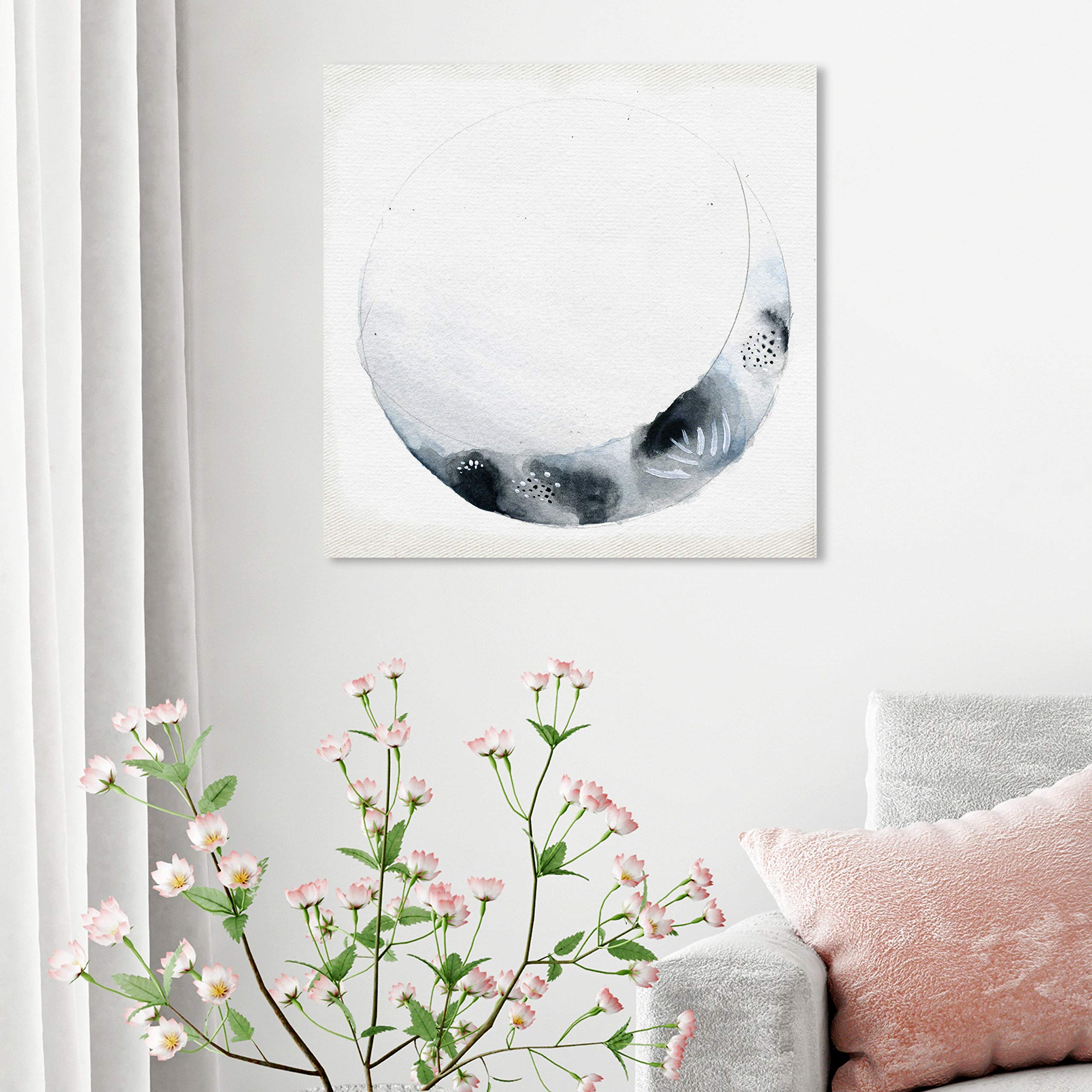 Oliver Gal Artist Co. 'Crescent Moon Flow' Space Wall Art Canvas Print - 24