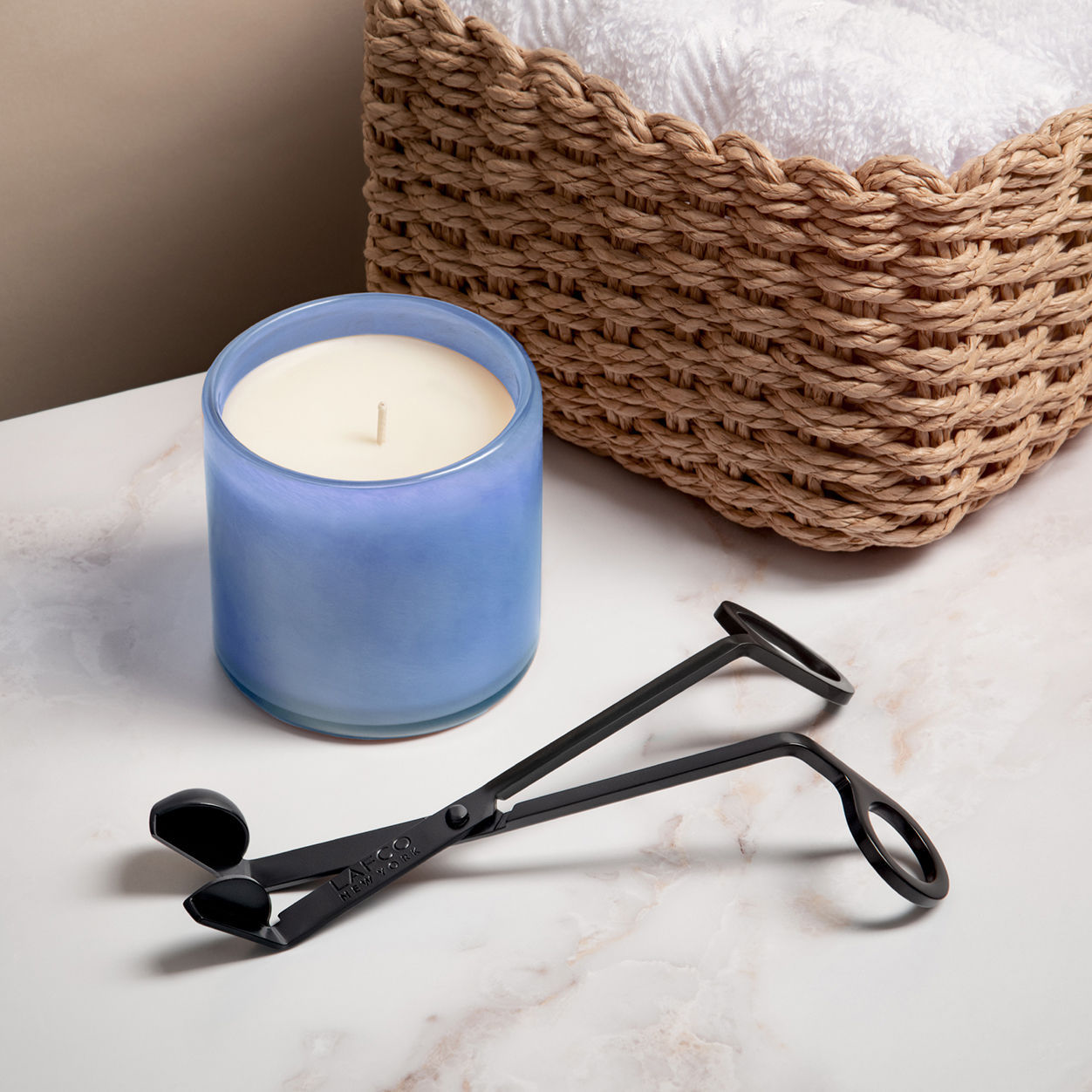 Bluemercury Spa Classic Candle - Aromatherapy Scented Candle for Relaxation & Stress Relief - Perfect for Home Spa, Bathroom, Bedroom & Meditation