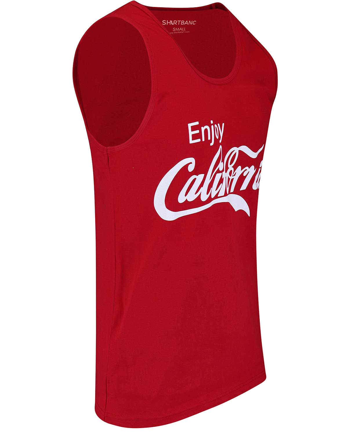 California Soda Pop Inspired Men's Tank Top - Vintage Graphic Tee for Casual Wear, Beach Outings & Summer Fashion | ShirtBANC