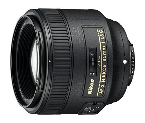 Nikon AF-S NIKKOR 85mm f/1.8G Prime Lens for Portrait Photography - Perfect for Wedding, Studio & Low Light Shooting
