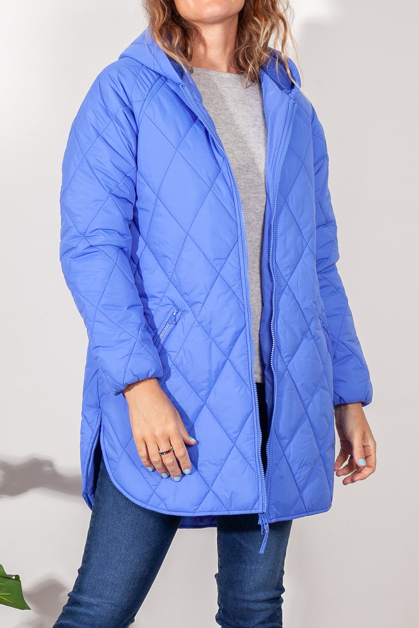 Bande Studio Queenie Quilted Parker Jacket - Women's Lightweight Water-Resistant Coat for Fall & Winter | Perfect for Outdoor Activities, Commuting, and Casual Wear