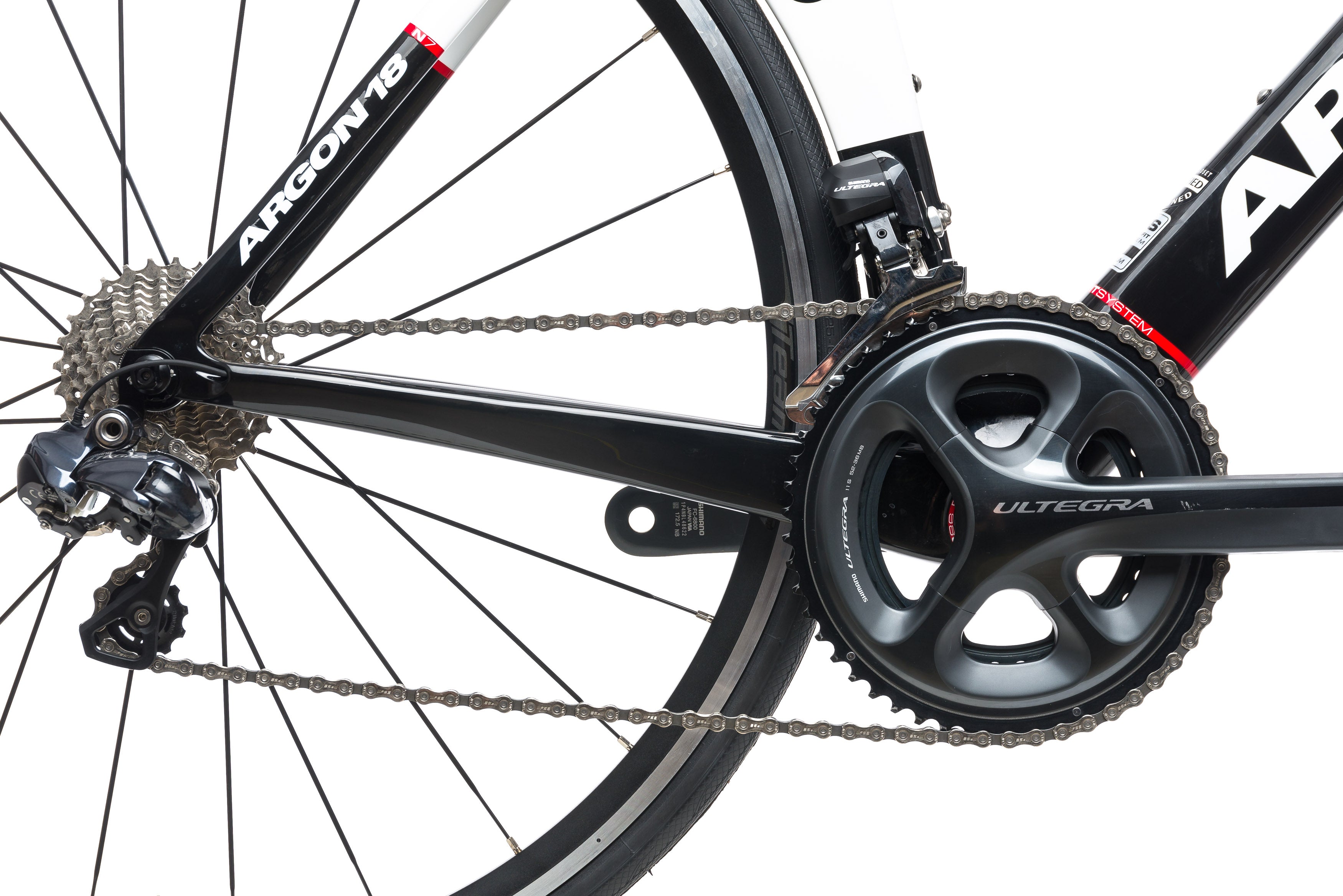 Argon 18 Nitrogen Road Bike 2016 - Lightweight Carbon Frame, Medium Size for Men & Women - Perfect for Racing, Commuting & Long-Distance Cycling