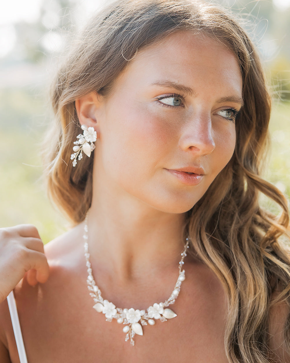 Elise Jewelry Set - Elegant Necklace & Earrings for Women, 925 Sterling Silver Gift Set (Perfect for Date Night, Wedding, Anniversary)