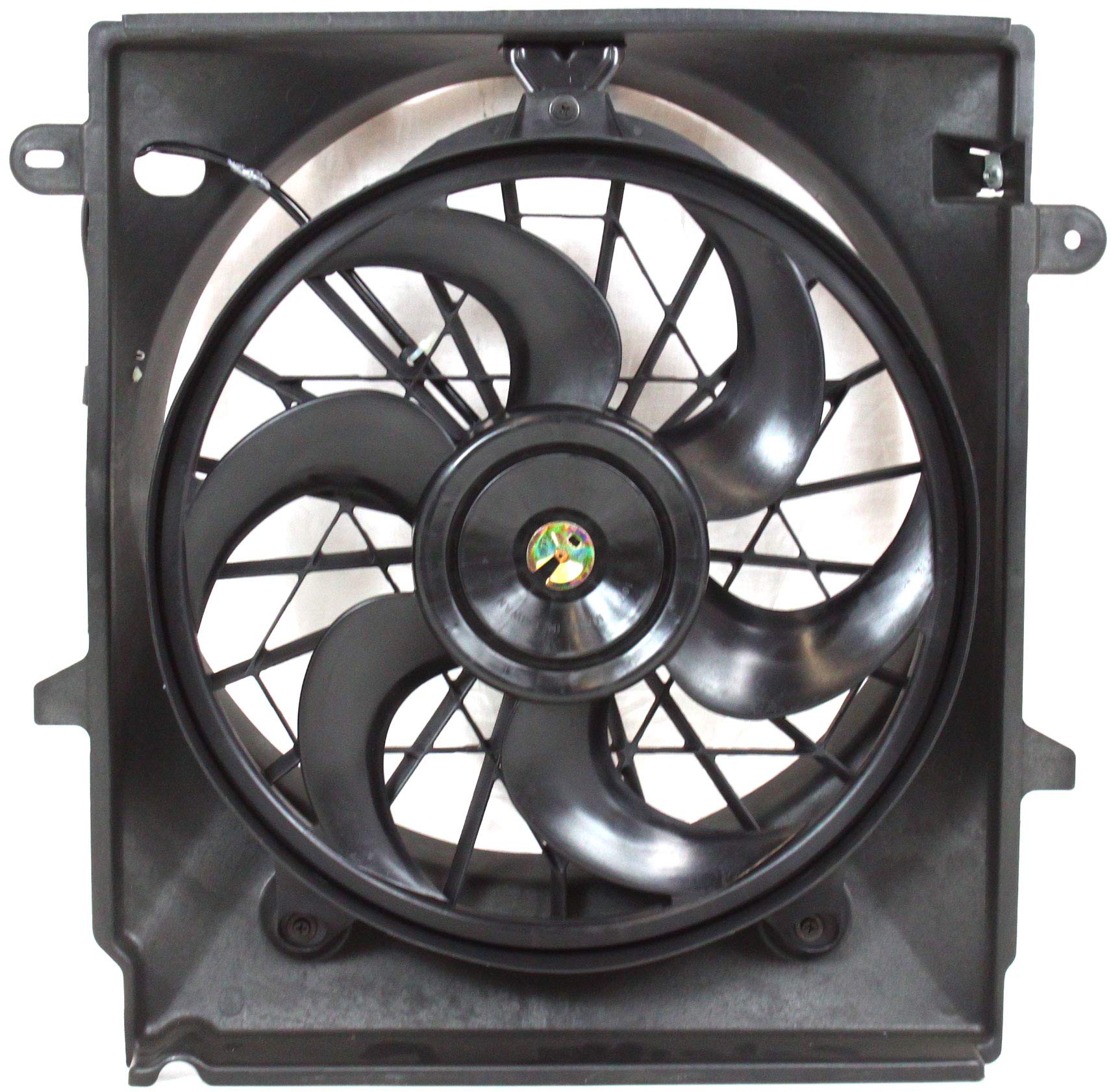 Evan-Fischer Radiator Fan Assembly Compatible with Ford Ranger 2001-2011 2.3L Engine - Perfect for Cooling System Replacement & Repair