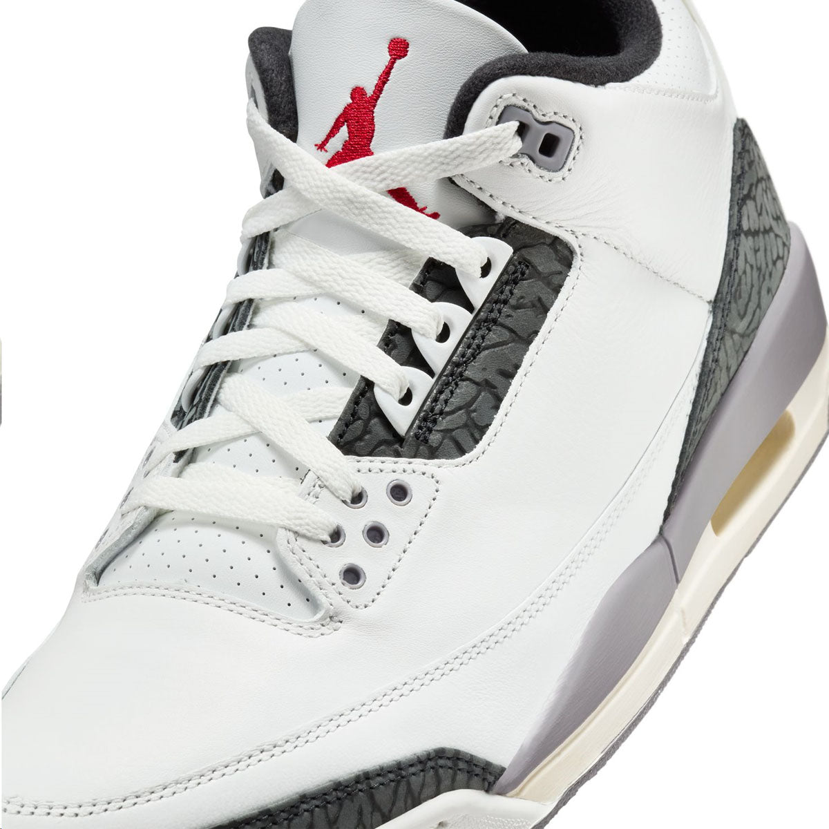 Air Jordan 3 Retro 'Cement Grey' Men's Basketball Shoes - Classic Sneakers for Streetwear & Casual Outfits | Perfect for Basketball, Gym & Everyday Wear