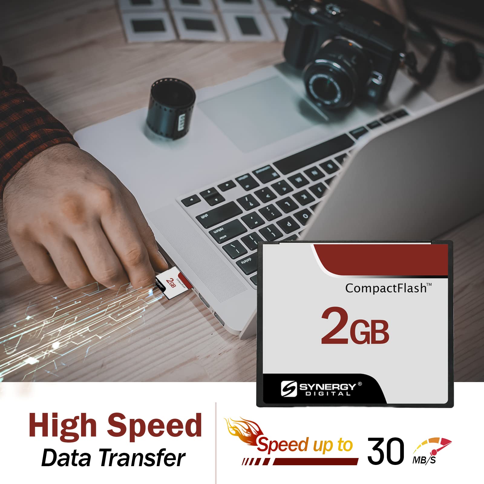 Canon Powershot A20 Digital Camera 2GB CompactFlash Memory Card - High-Speed Storage for Photos & Videos - Perfect for Travel, Events & Professional Photography