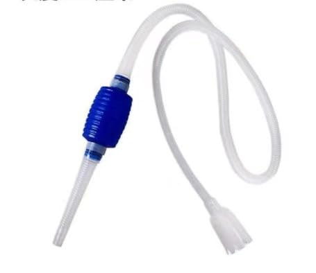 5-in-1 Fish Tank Cleaning Kit with Net & Siphon - Aquarium Maintenance Tools for Water Changes (3-Pack)