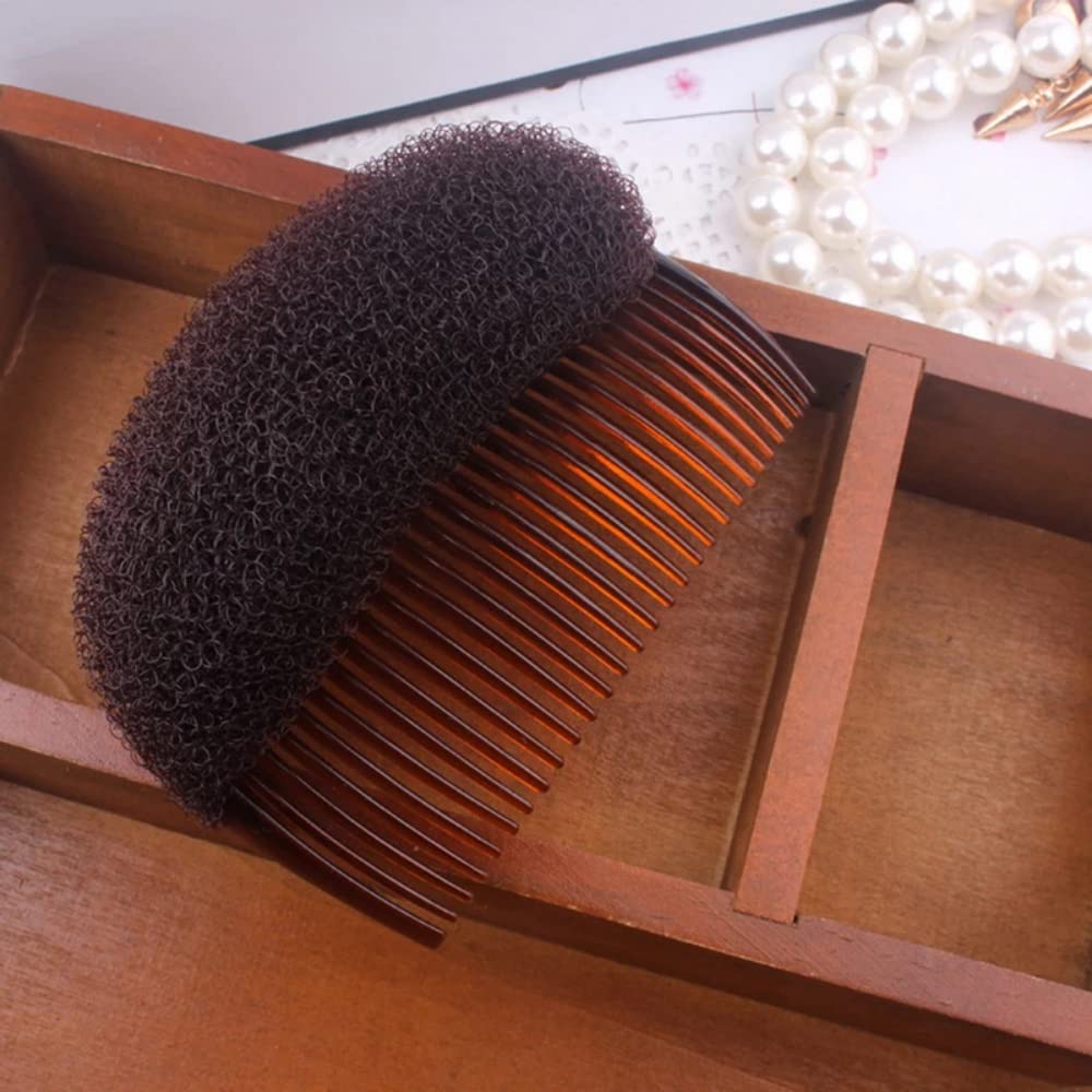 3 Pcs Hair Bump Insert Comb Sponge Foam Hair Base Styling Tool - Volumizing Hair Pads for Women's Party, Wedding & Special Occasions - Perfect for Updos, Ponytails & Formal Hairstyles