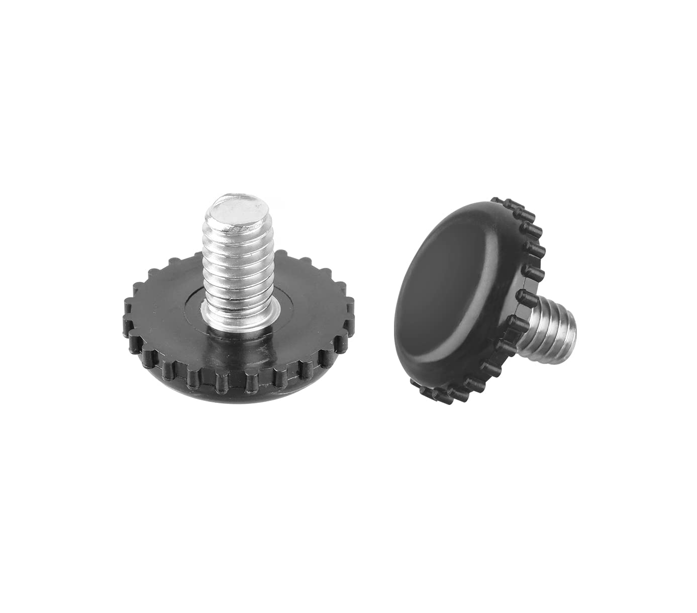 16 Pack Stainless Steel Adjustable Furniture Leveling Feet 5/16-18 Threaded Screw - Perfect for Chairs, Tables, Cabinets & Patio Furniture - Heavy Duty Glides for Stability on Uneven Floors