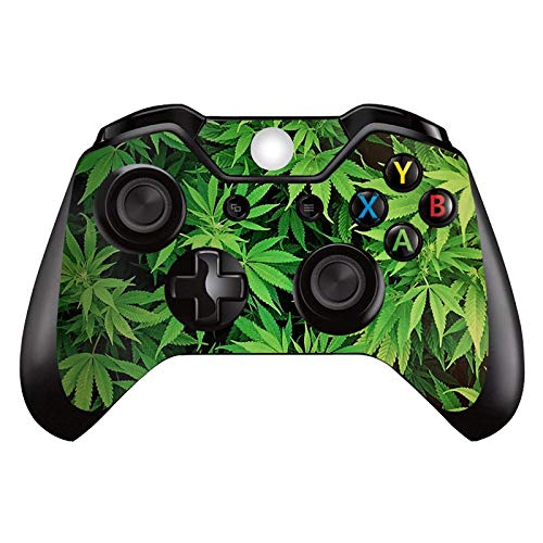 Premium Vinyl Skin Sticker Protector for Microsoft Xbox One Controller - Customizable Joystick Cover with Weed Design - Perfect for Gaming, Protection & Personalization