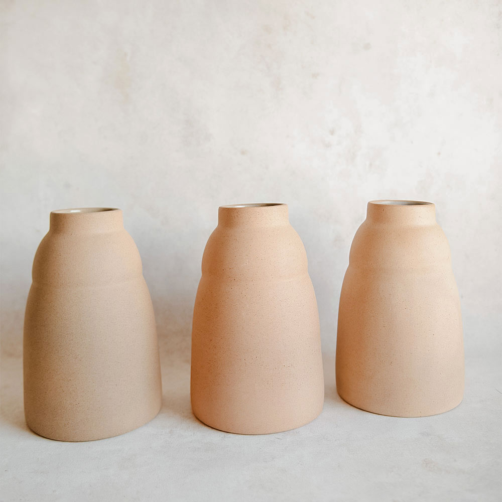 Handmade Ceramic Terracotta Vase - Earthy Home Decor for Plants & Flowers | Perfect for Boho, Farmhouse & Mediterranean Style Interiors