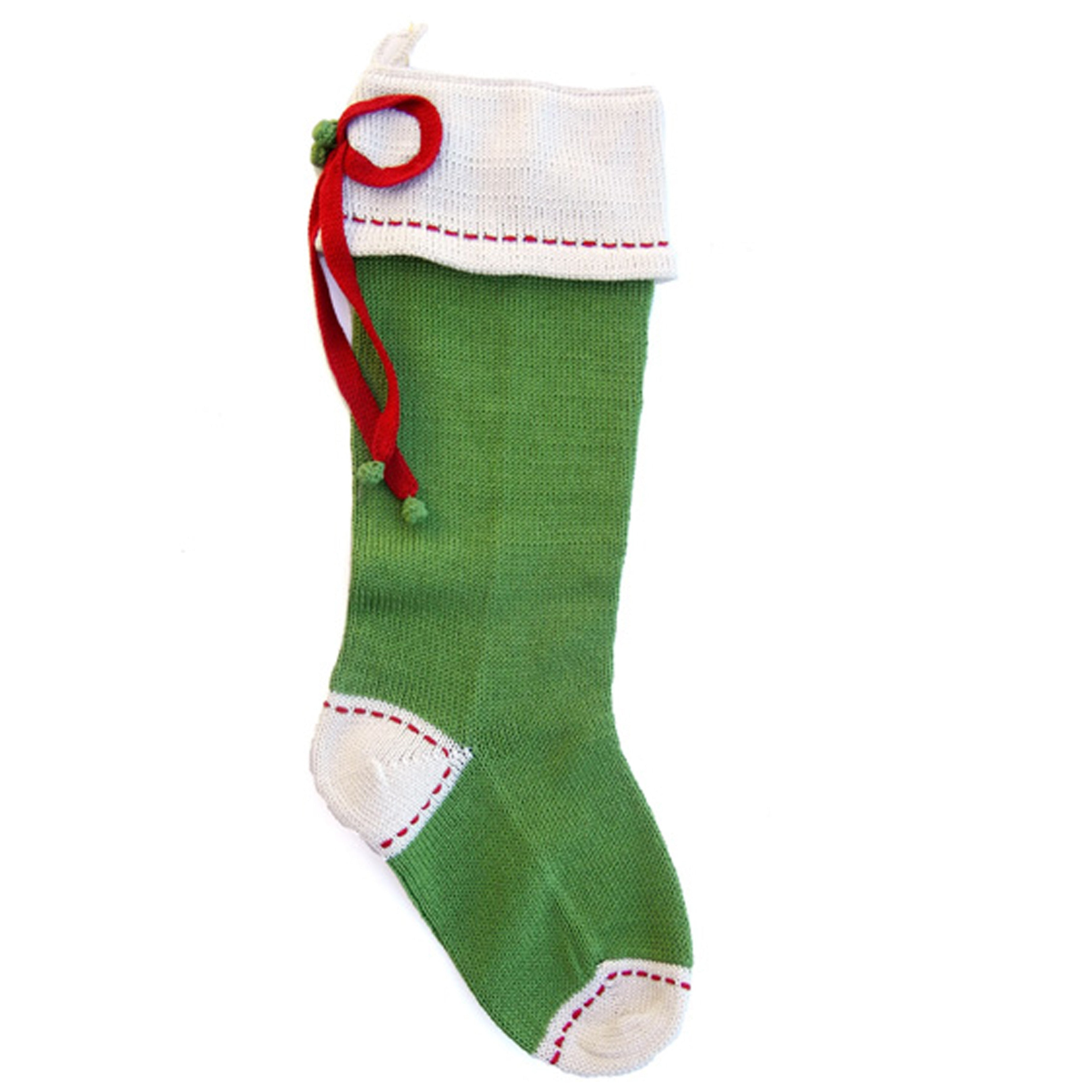 Green Bow Stockings for Women - Elegant Christmas Holiday Party Stockings - Perfect for Gifts, Decorations, and Festive Celebrations