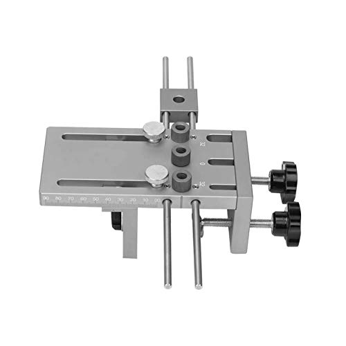 Self Centering Dowel Jig Kit - Premium Aluminum Alloy 3-in-1 Woodworking Tool for Precise Joinery | Perfect for Cabinet Making, Furniture Repair & DIY Wood Projects