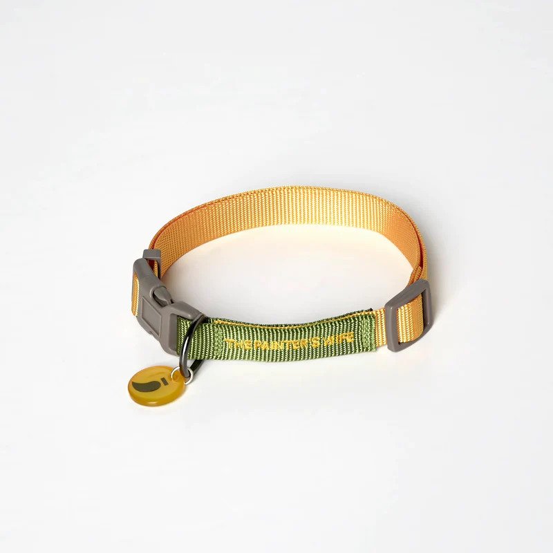Premium Sonia Dog Collar - Adjustable Nylon Pet Collar with Metal Buckle for Small Medium Large Dogs - Perfect for Walking, Training & Outdoor Adventures