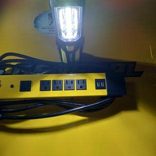 Ultra Bright LED Flashlight with High & Low Modes - 15-Hour Battery Life, Magnetic Base for Hands-Free Use on Metal Surfaces - Includes 3 AA Batteries - Perfect for Camping, Hiking, Emergency & Home Repairs