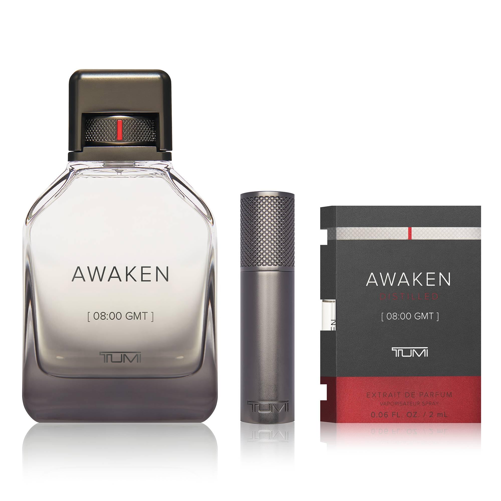 TUMI Awaken Liquid Perfume for Men - Refreshing Woody Cologne with Stimulating Notes - Bundle Collection | Perfect for Daily Wear, Office & Special Occasions