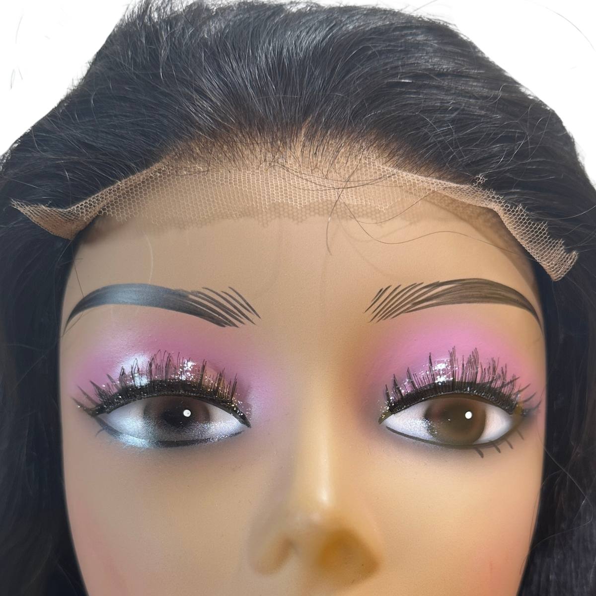 Jet Black Straight 5x5 HD Glueless Lace Closure Wig - 26 Inch Human Hair Wig for Black Women | Perfect for Daily Wear, Parties & Special Occasions