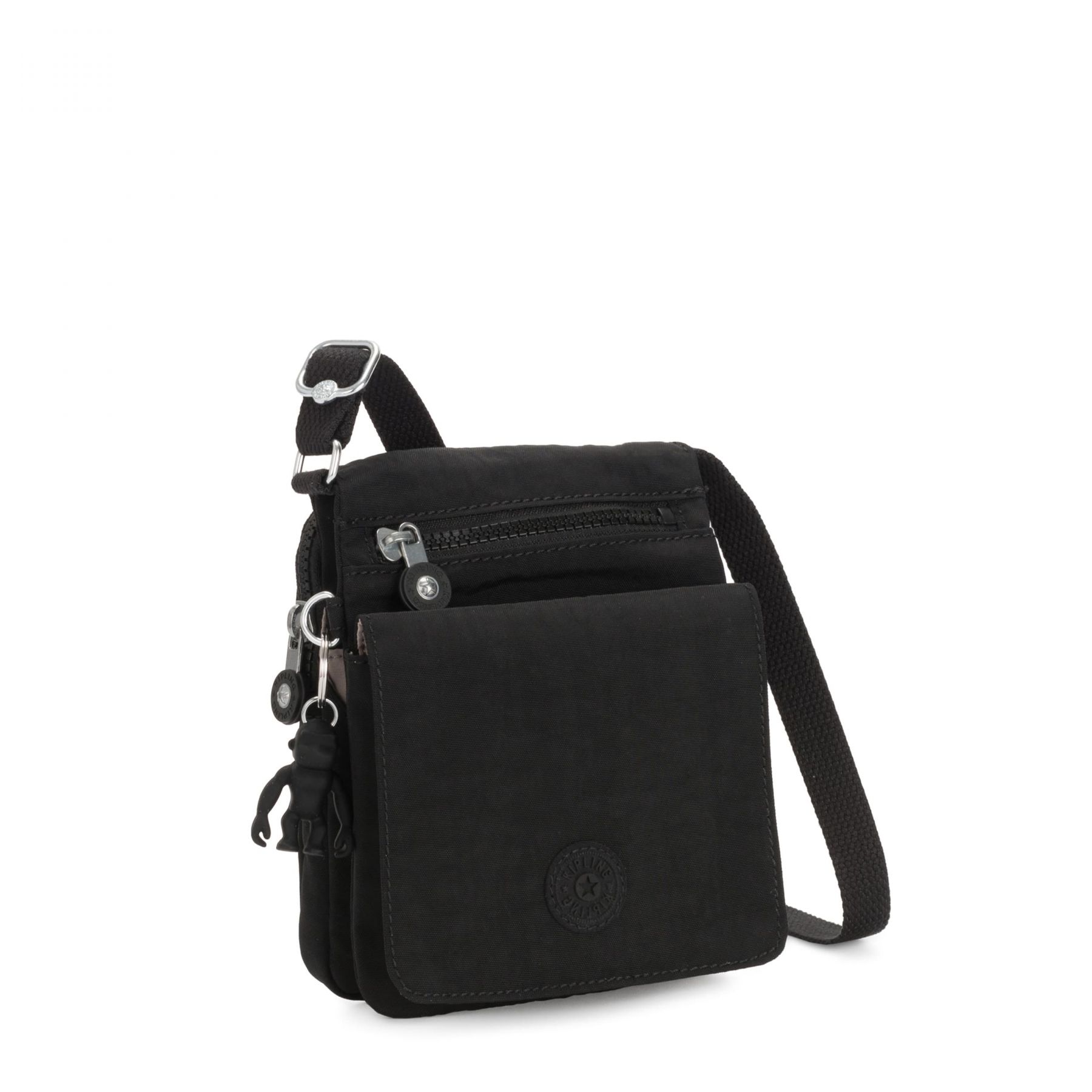 Kipling New Eldorado Crossbody Bag - Lightweight & Durable Travel Purse for Women, Black Noir - Perfect for Daily Commute, Shopping & Travel Accessories