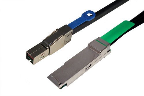 C5597-3M: High Speed Mini SAS to QSFP+ Cable 3M 28AWG for Data Centers, Servers & Storage Networks - Reliable HD Connectivity Solution