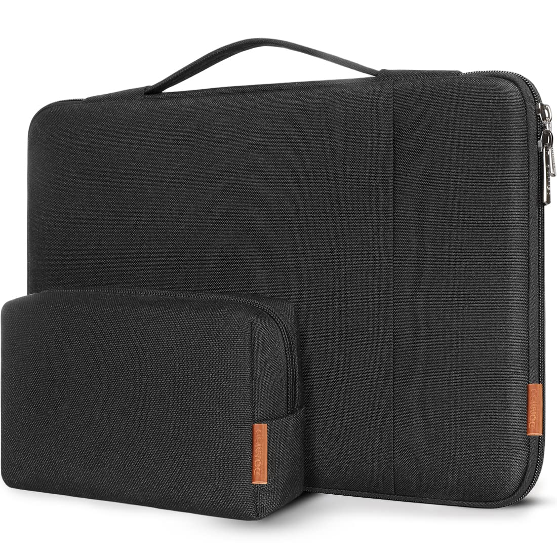 DOMISO 13.3 Inch Laptop Sleeve Case - Water Resistant & Shockproof Protective Bag for 13.3