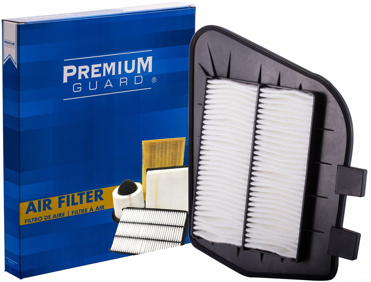 PG Engine Air Filter PA5497 - Compatible with 2007-2004 Cadillac CTS | High Performance Replacement Air Filter for Better Engine Protection & Fuel Efficiency | Ideal for City Driving & Highway Commutes