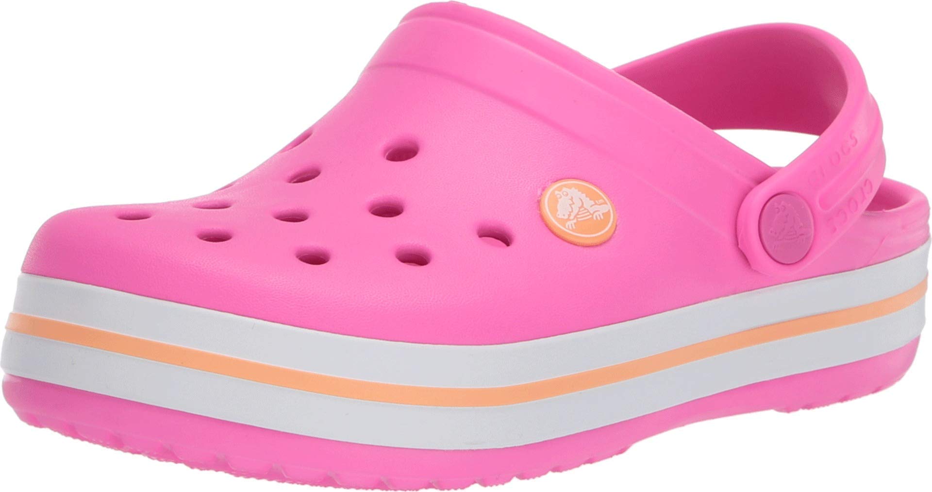 Crocs Unisex Kids' Crocband Clogs - Comfortable & Lightweight Water Shoes for Boys & Girls - Perfect for Beach, Pool, and Outdoor Play