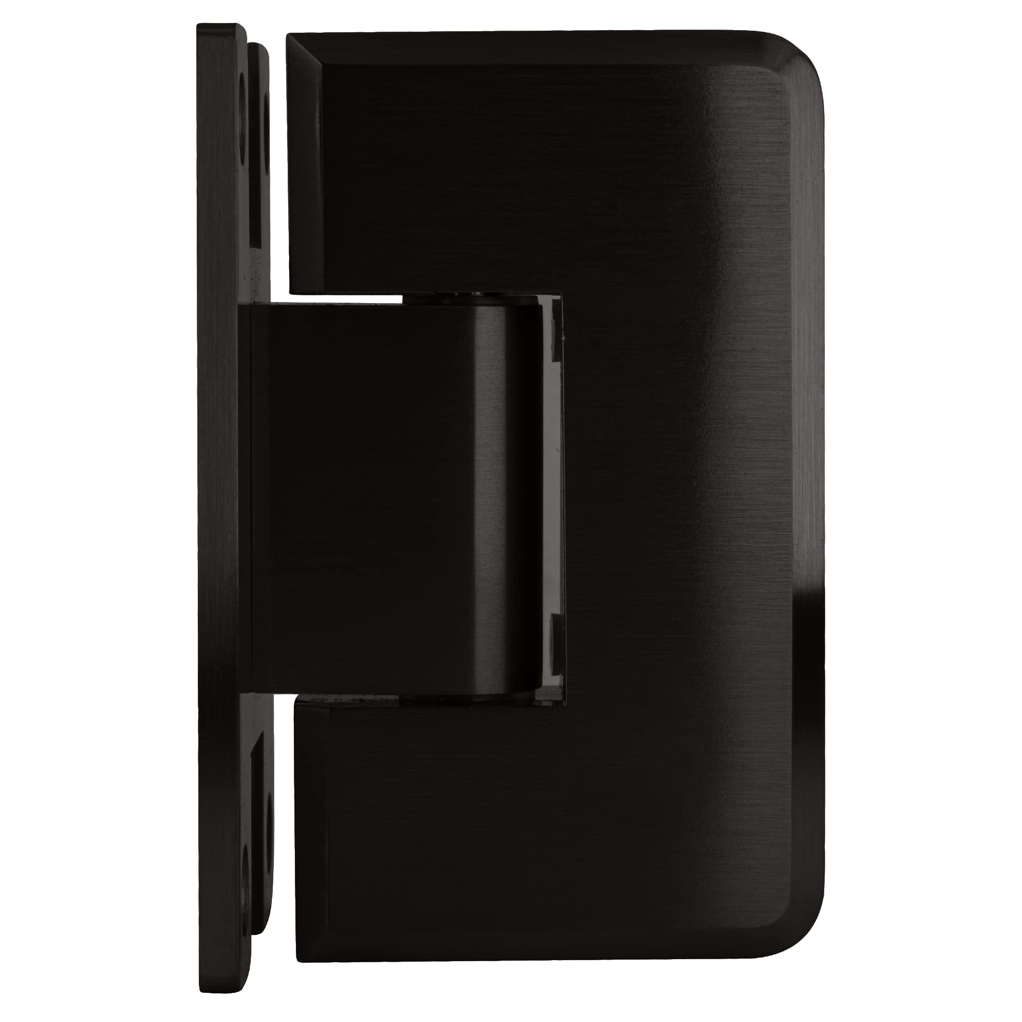 Oil Rubbed Bronze Wall Mount Hinge - Heavy Duty Positive Close Door Hinge for Bathroom, Kitchen Cabinet, and Interior Doors | Durable & Smooth Closing Mechanism