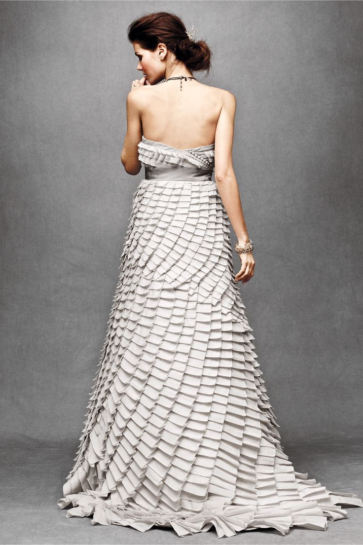 BHLDN Bexley Pleated Fantasy Gown - Elegant Wedding Dress for Brides, Prom & Formal Events | Perfect for Beach Weddings, Evening Galas & Special Occasions