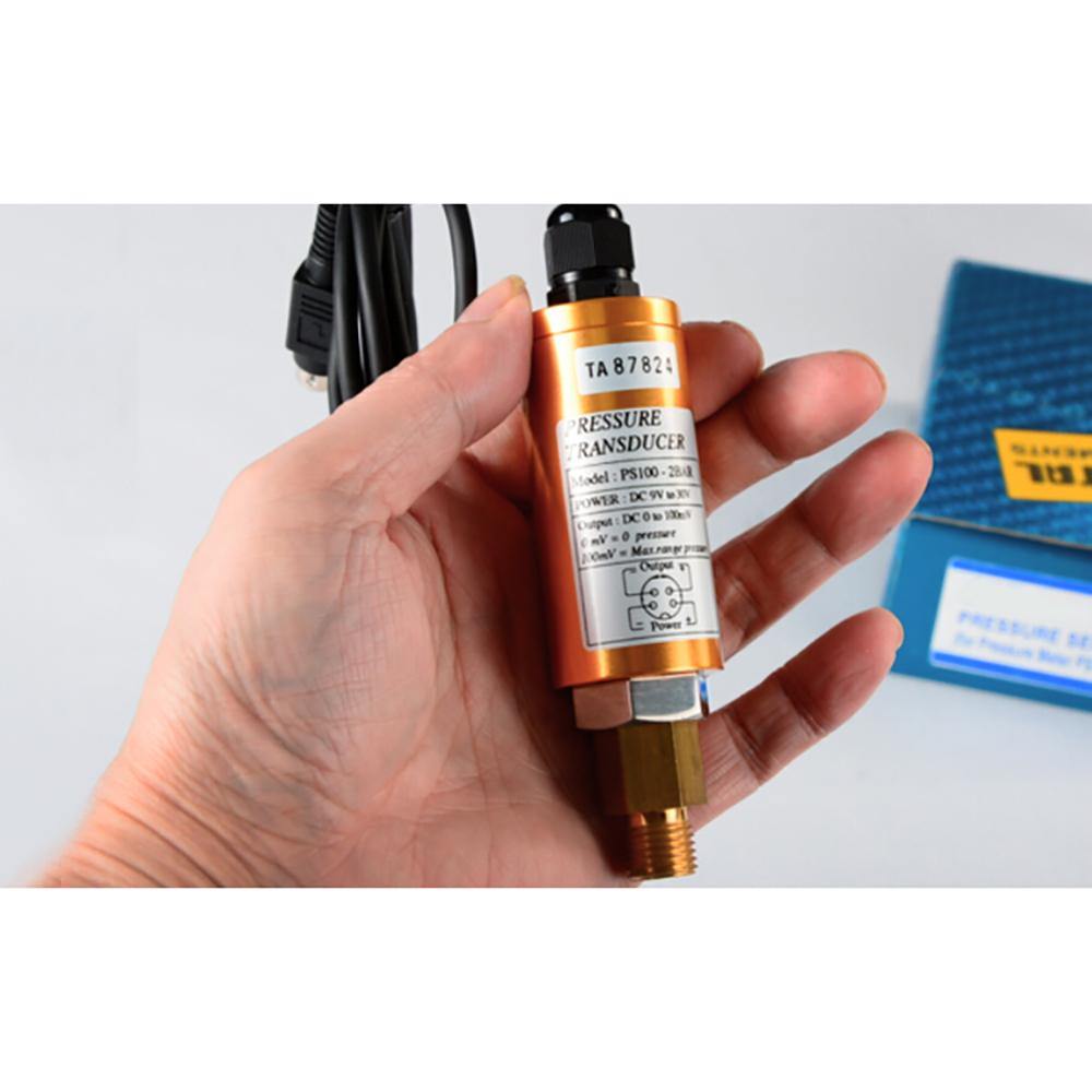 High Accuracy 29 psi Pressure Transducer - Industrial & Automotive Use for Hydraulic Systems, HVAC, and Pneumatic Controls