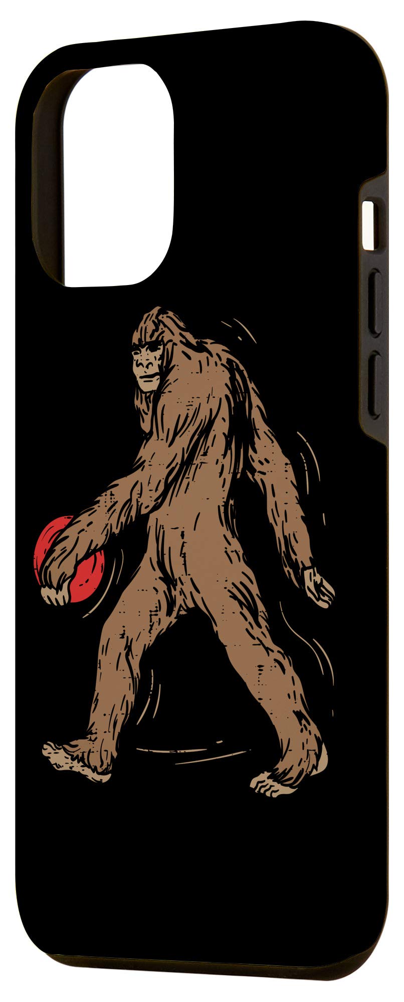 iPhone 12 Pro Max Case - Bigfoot Disc Golf Design - Perfect Gift for Disc Golf Lovers - Durable Protective Phone Cover for Outdoor Sports & Daily Use