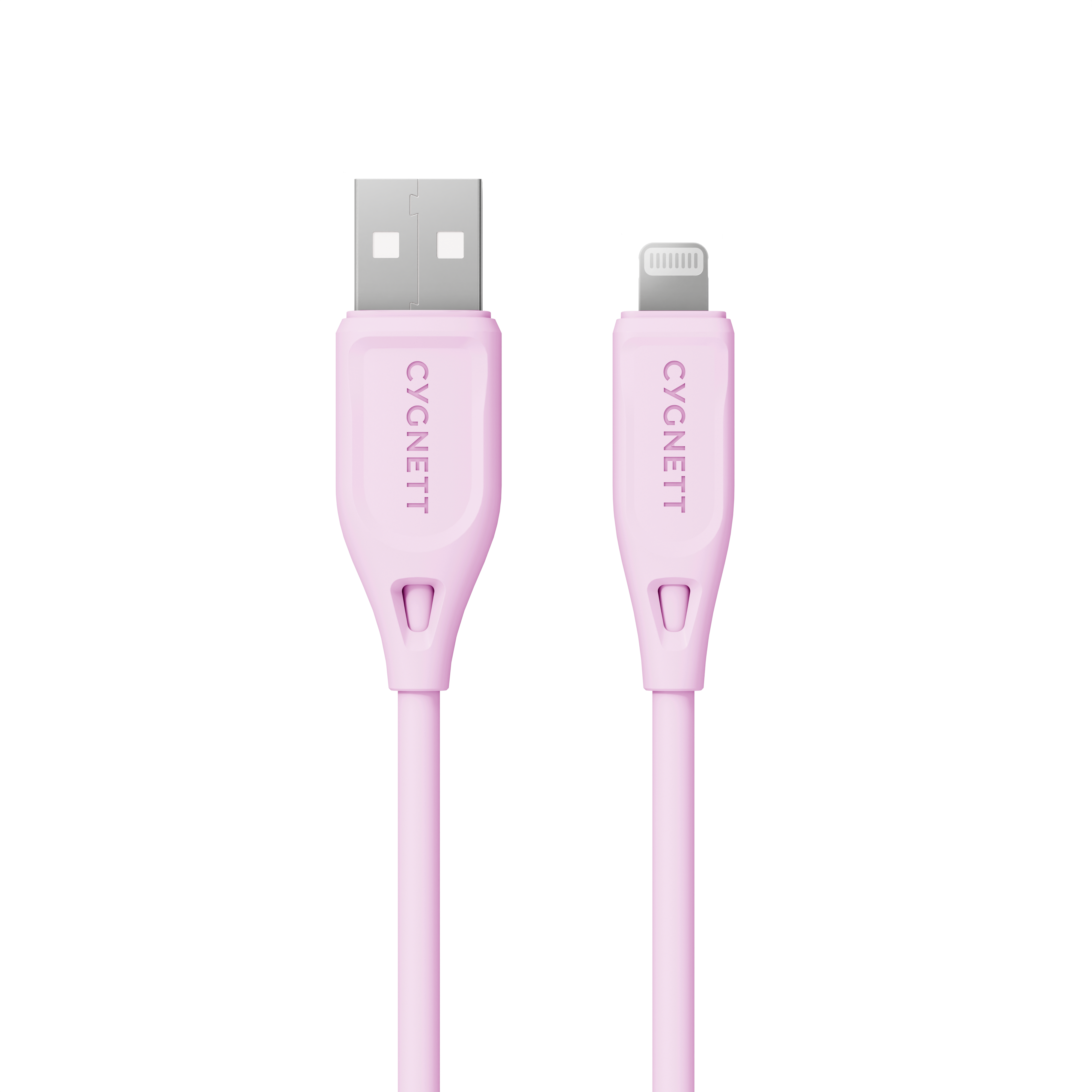 Premium Gen2 Lightning to USB A Cable - Fast Charging & Data Sync, 1.2m/4ft Pink Cable for iPhone - Perfect for Home, Office & Travel Accessories