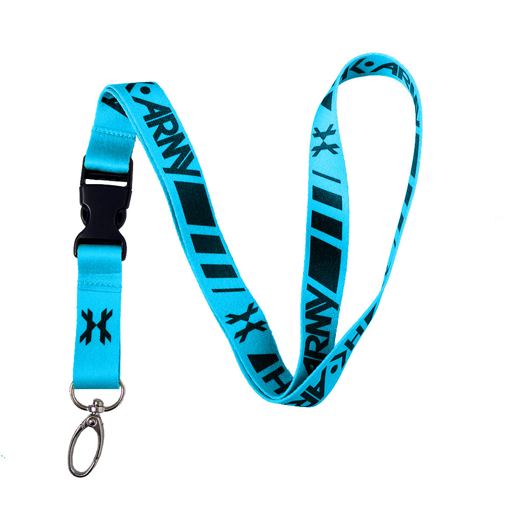 HK Army Lanyard - Premium Blue Neck Strap for ID Badges, Keys & Security Cards - Perfect for Work, Events & Military Use