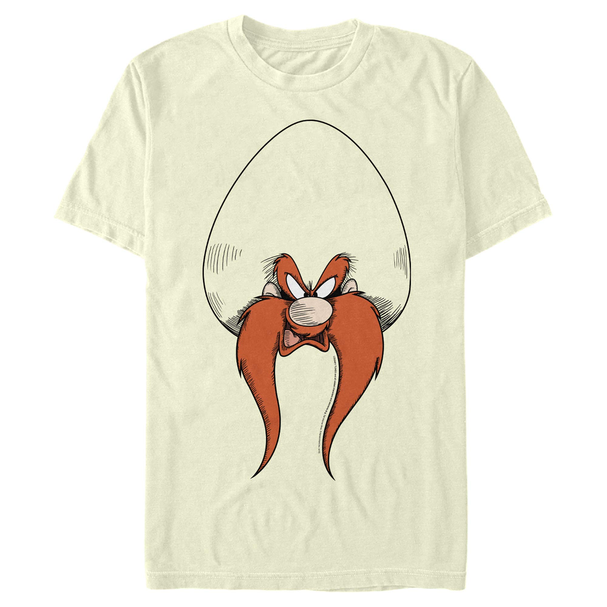 Yosemite Sam Big Face Graphic T-Shirt for Men - Funny Looney Tunes Cartoon Tee - Casual Wear & Gift for Fans
