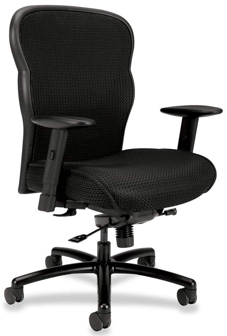 Basyx VL705 Mesh High Back Big and Tall Office Chair - Ergonomic Executive Desk Chair for Heavy Duty Use in Home & Business Workspaces