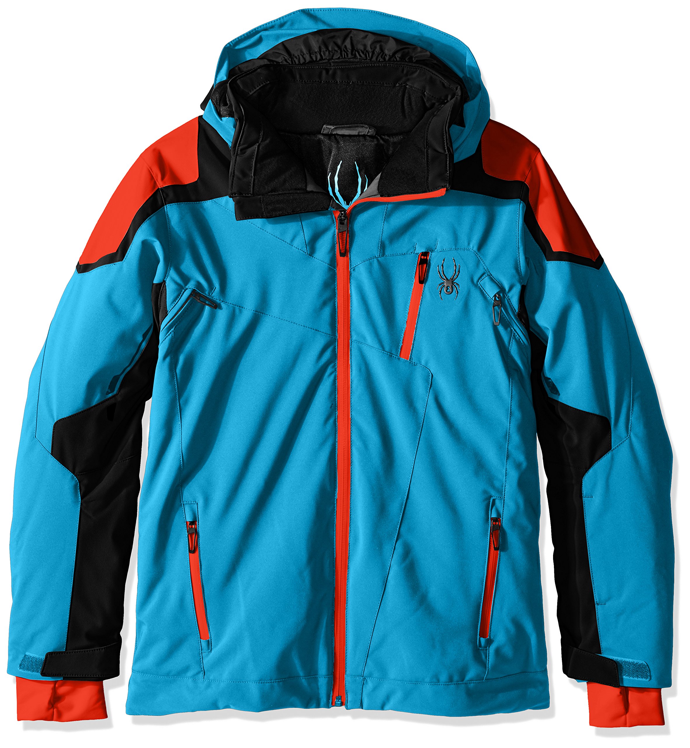 Spyder Boys Speed Jacket - Lightweight Waterproof Windbreaker for Kids - Perfect for Outdoor Sports, Hiking, and Winter Activities