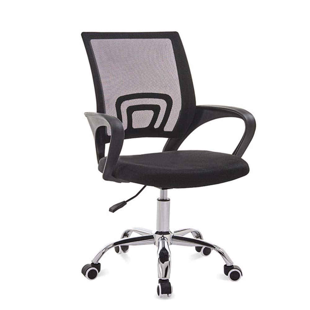 Ergonomic Office Chair with Lumbar Support - Adjustable Mesh Computer Desk Chair, Swivel Rolling Executive Chair for Back Pain Relief - Perfect for Home Office, Gaming & Workspaces (Black)