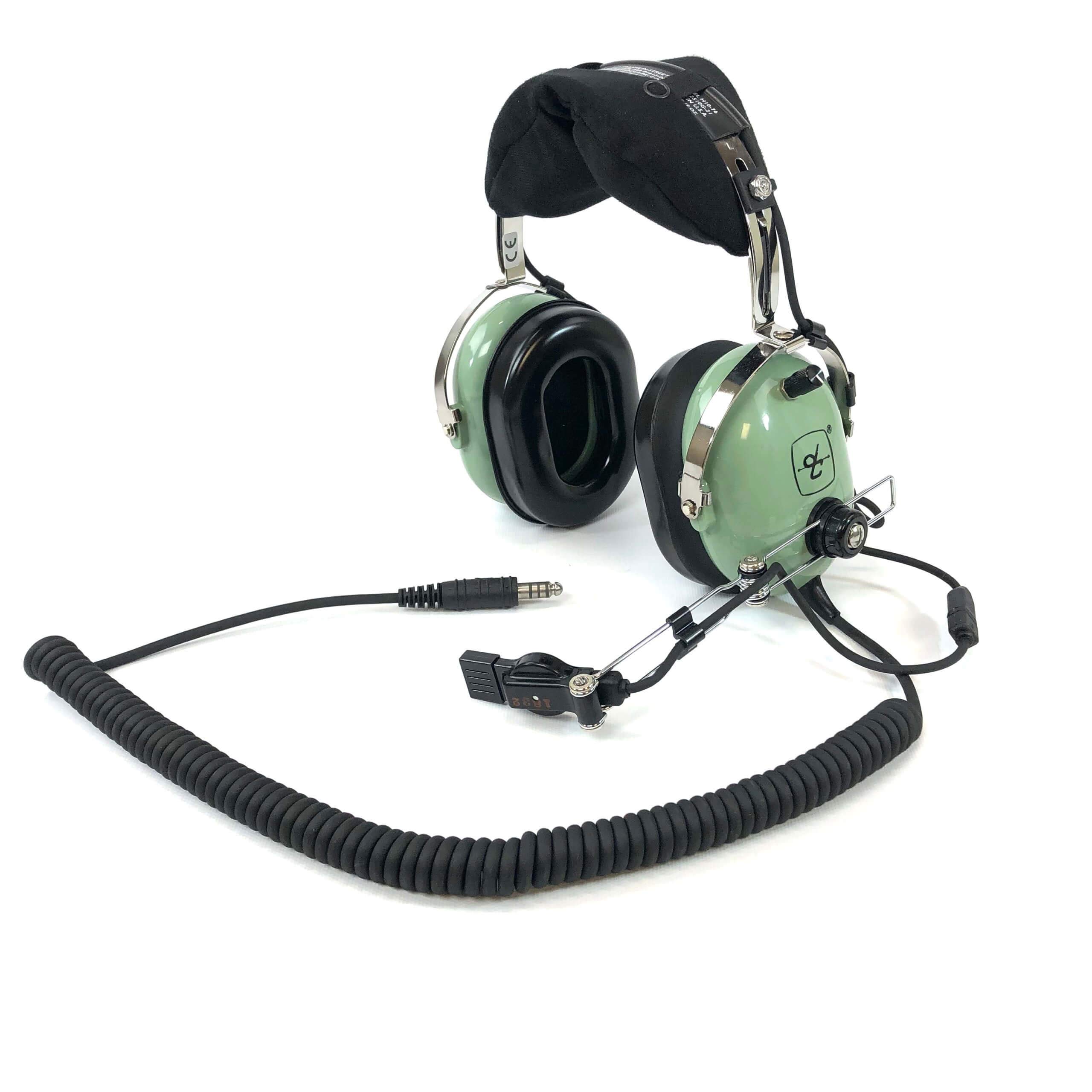 David Clark H10-76 Aviation Headset with Noise Reduction - Premium Pilot Headphones for Flight Training & Cockpit Use - Perfect for Student Pilots, Commercial Aviation & Air Traffic Control Scenarios