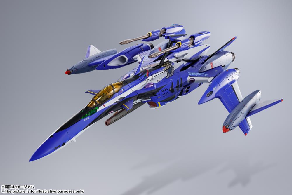 Bandai DX Chogokin Macross Delta YF-29 Durandal Valkyrie Maximilian Jenius Ver. Action Figure Toy - Collectible Robot Model for Anime Fans & Display