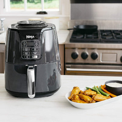 Ninja AF101 Air Fryer 3.8L / 4QT - Certified Refurbished with Home Essentials Warranty - Perfect for Healthy Cooking, Crispy Snacks & Family Meals