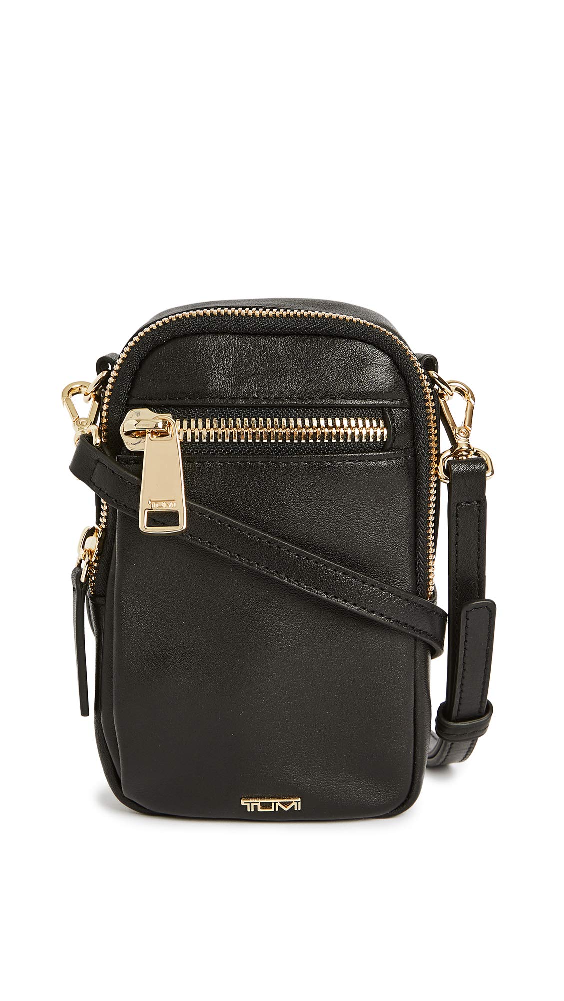 TUMI Women's Katy Crossbody Bag - Stylish Leather Purse for Travel, Work & Everyday Use | Compact & Lightweight Shoulder Bag with Multiple Pockets
