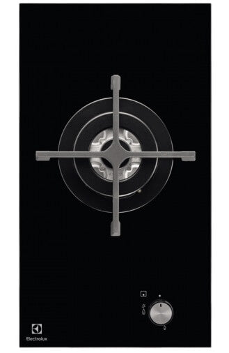 Electrolux EGC3310NVK 30cm Single Burner Domino Gas Hob & EGC3320NOK Built-In Gas Cooktop (30cm) - Perfect for Compact Kitchens, RVs, and Small Spaces