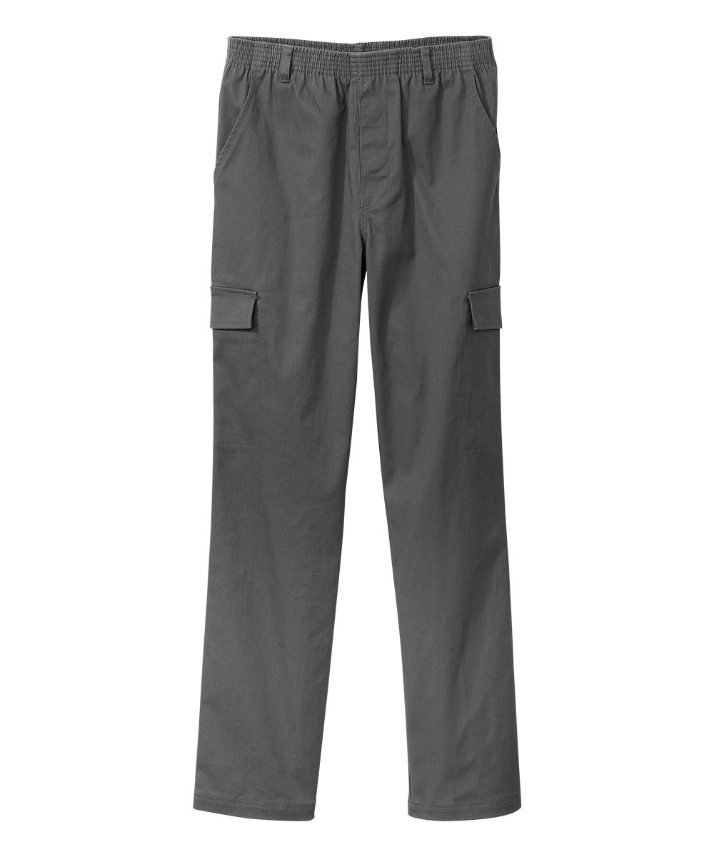 Adaptive Pull-On Pants for Men with Magnetic Fly Closure - Comfortable Stretch Waistband for Easy Dressing - Perfect for Wheelchair Users & Seniors with Limited Mobility