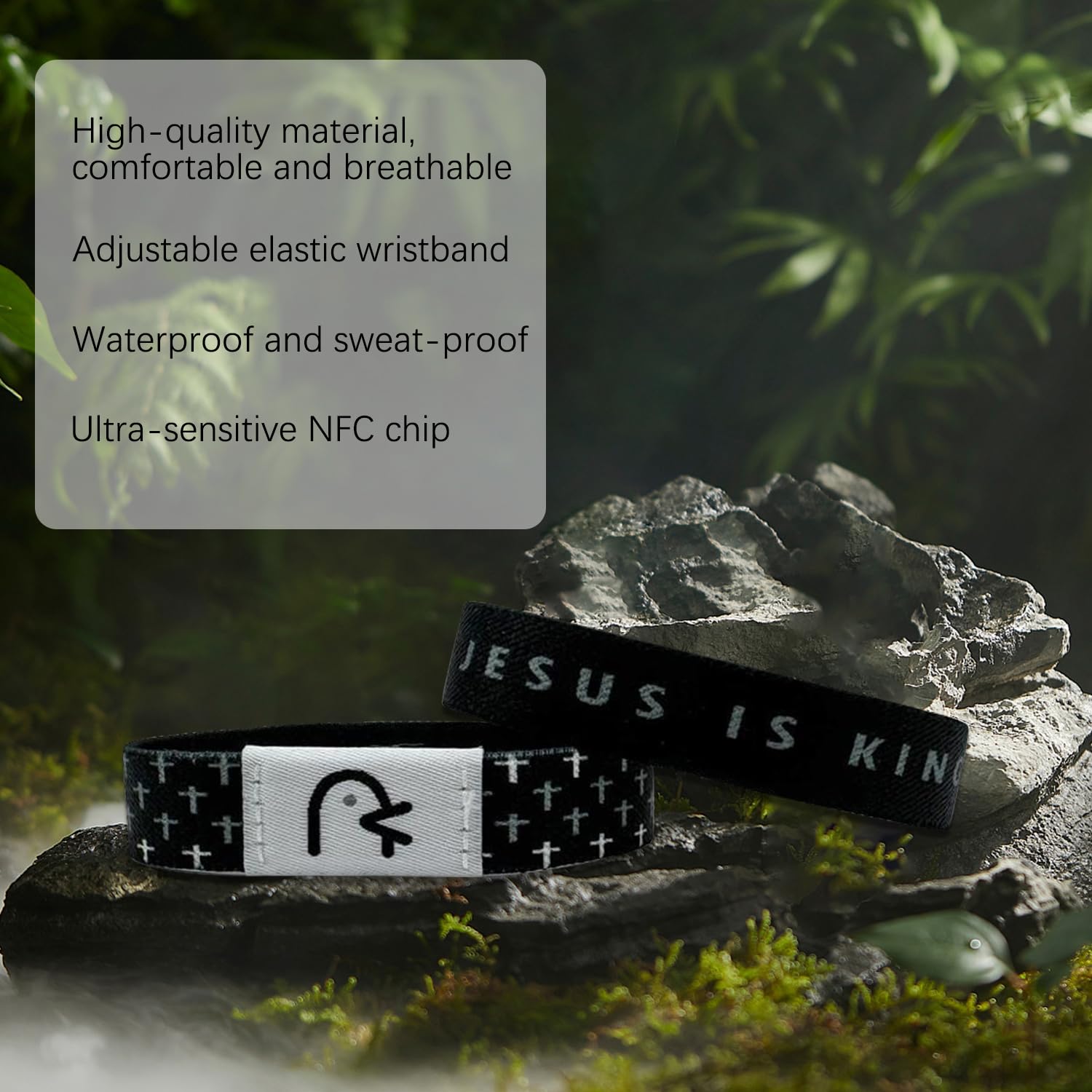 Bible Verse Bracelets with NFC - Wearable Christian Jewelry for Women, Men & Teens - Inspirational Religious Gifts for Daily Faith & Worship - Perfect for Church, Bible Study & Everyday Encouragement
