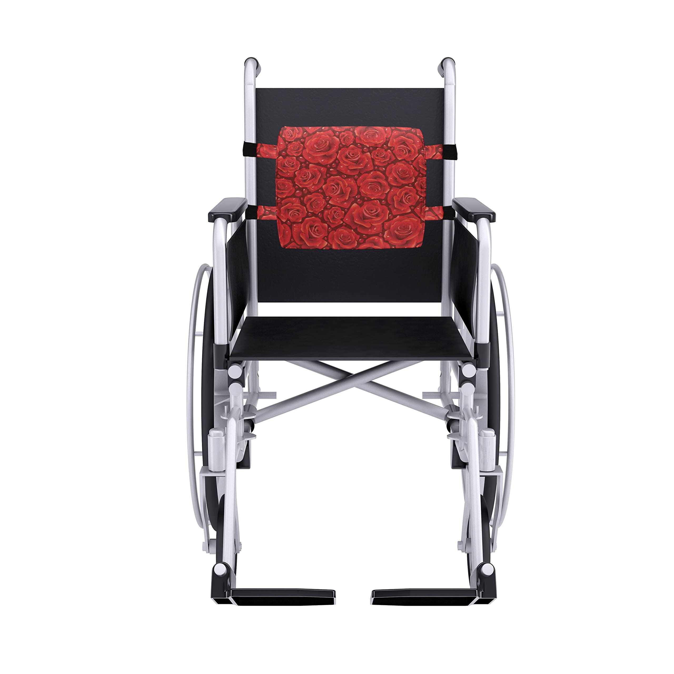 Ambesonne Rose Lumbar Support Pillow - High Density Foam for Office Chair & Car Seat - 14