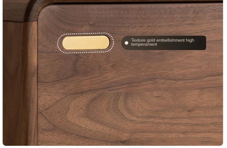 Black Walnut Solid Wood Wall Storage Drawer - Handcrafted Organizer for Bedroom, Bathroom & Entryway | Rustic Home Decor