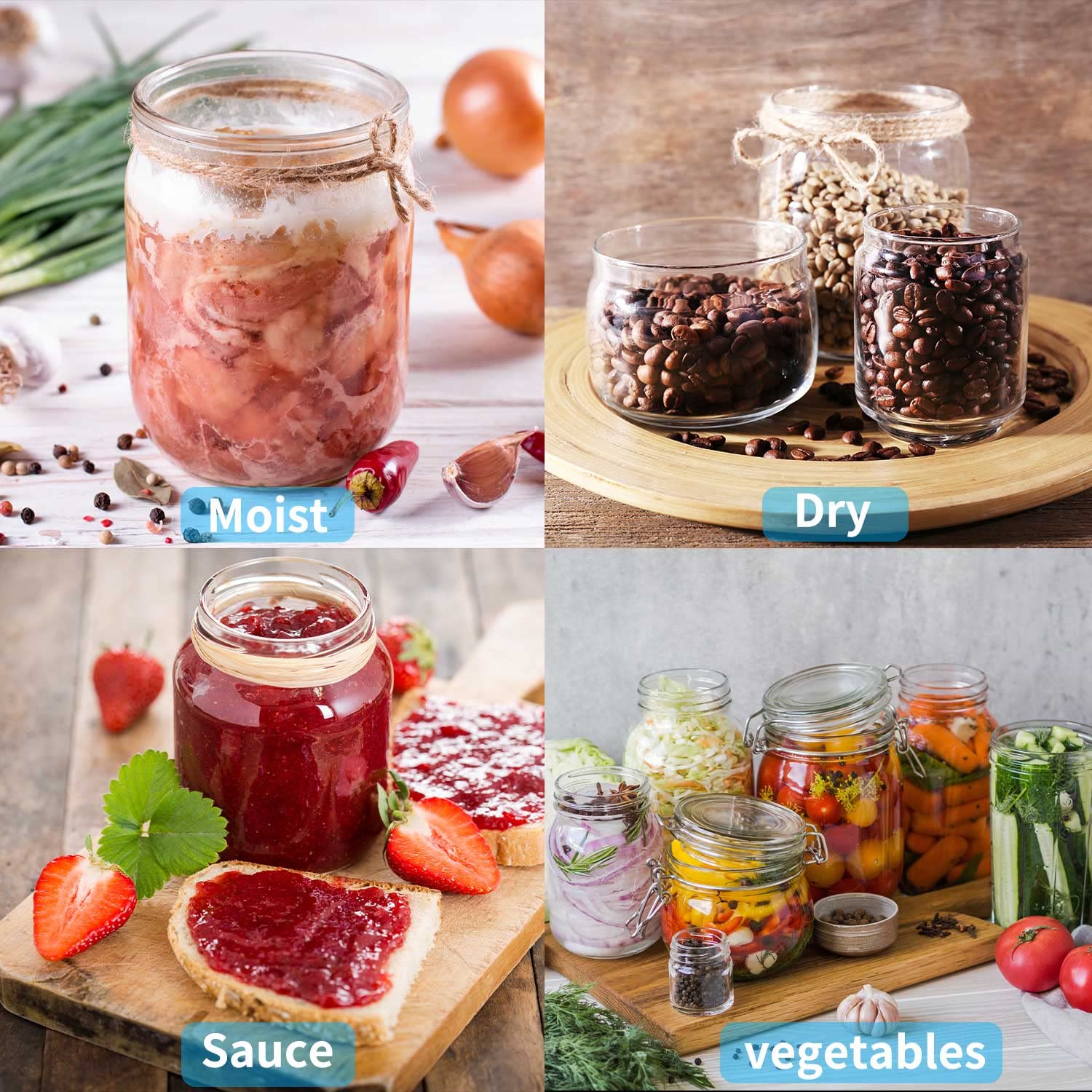 Electric Mason Jar Vacuum Sealer Kit - Handheld Food Saver with Hose for Regular & Wide Mouth Jars | Airtight Food Storage Solution for Kitchen, Meal Prep & Preserving Freshness | Perfect for Canning, Freezing & Long-Term Food Preservation