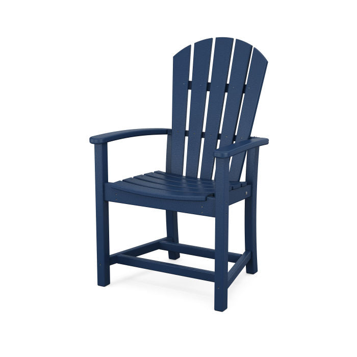 POLYWOOD Palm Coast Outdoor Dining Chair - Weather-Resistant, Durable & Comfortable - Perfect for Patio, Deck, Poolside & Backyard Dining