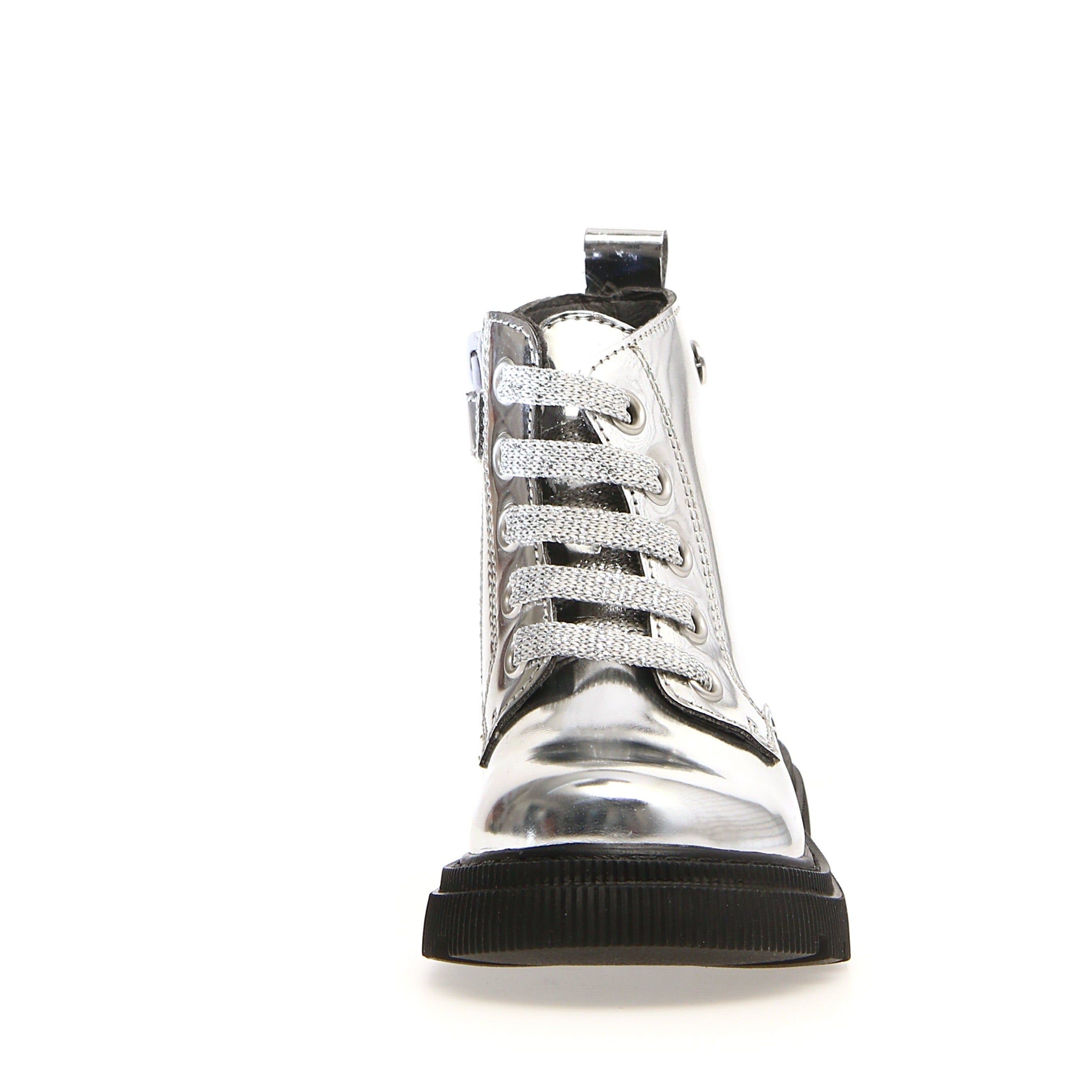 Naturino Girls' Foster Boots in Silver - Waterproof Winter Snow Boots for Kids - Comfortable & Stylish for School, Play & Outdoor Adventures