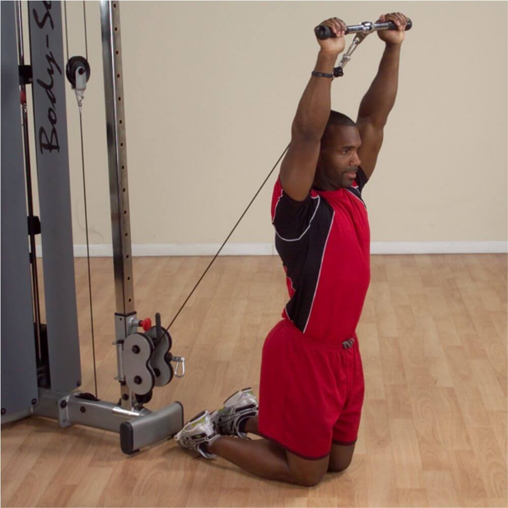 Body Solid MB022 Revolving Straight Bar - Heavy Duty Dumbbell Bar for Home Gym & Strength Training - Perfect for Weightlifting, CrossFit & Functional Fitness Workouts