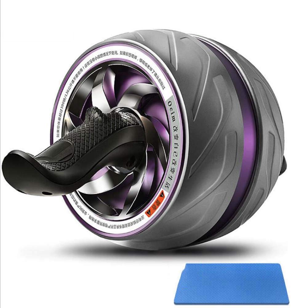 SCYDAO Ab Roller Wheel with Knee Pad - Automatic Rebound Core Workout Equipment for Abs & Back Training | Home Gym Fitness Gear for Men & Women | Perfect for Strength Training, Toning & Recovery Exercises